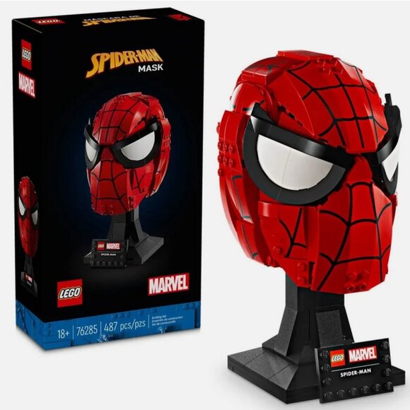 New in Sealed Box Lego Marvel Spider-Man Collectible Mask Set 76285 - Picture 1 of 6